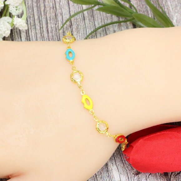 "Trendy Handmade Bracelet – A Stylish Gift for Women & Girls, MAR092073 - Picture 10 of 10